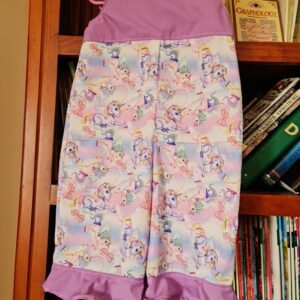 Purple Unicorn Overalls