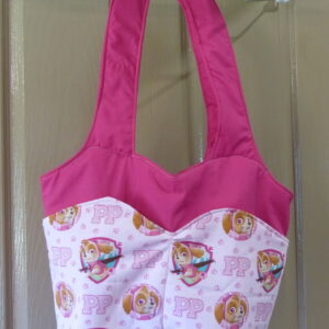Pink Paw Patrol Nappy Bag with Zipper