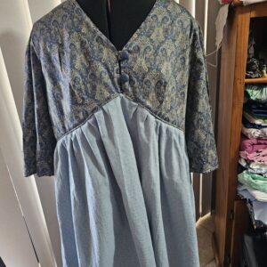 Blue Tunic Top - Size 12/14