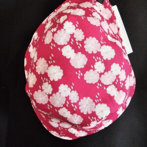 Pink with Flowers - Reversible Bowls Holders - Large - Single Unit