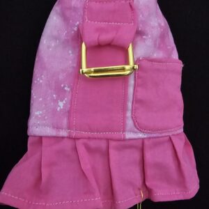 XXS Pink Dog Coat with Velcro