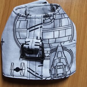 XXS Star Wars Dog Coat with Velcro